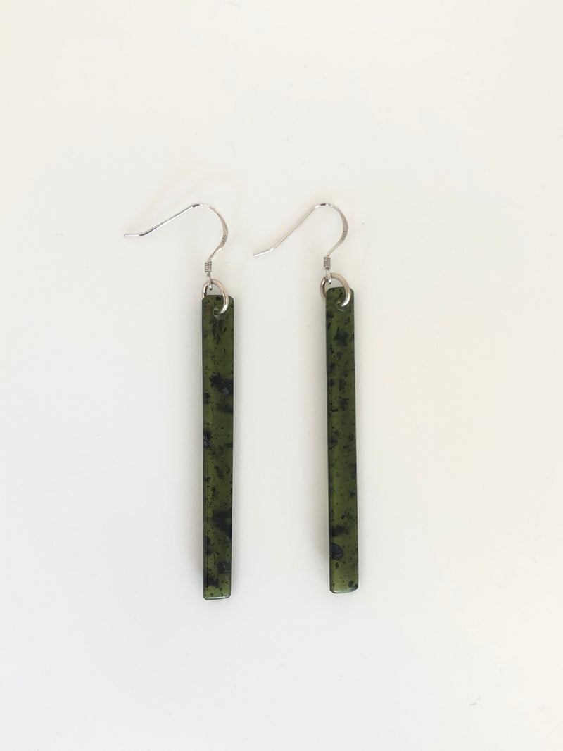 Sands Carving - Pounamu elegant Earrings