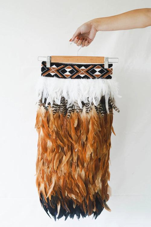 Contemporary Kākahu - Pātiki Whenua Brown