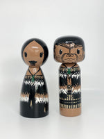 Wooden Dolls - Koro and Kuia