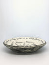 Borrowed Earth - Ceramic Whakataukī bowl / Large