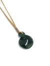 Sands Carving - Pikorua Pounamu Necklace / Small