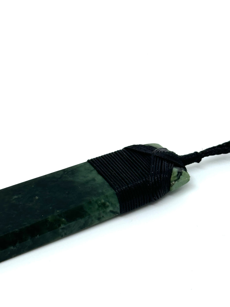 Sands Carving - Toki Pounamu Large #1 Necklace