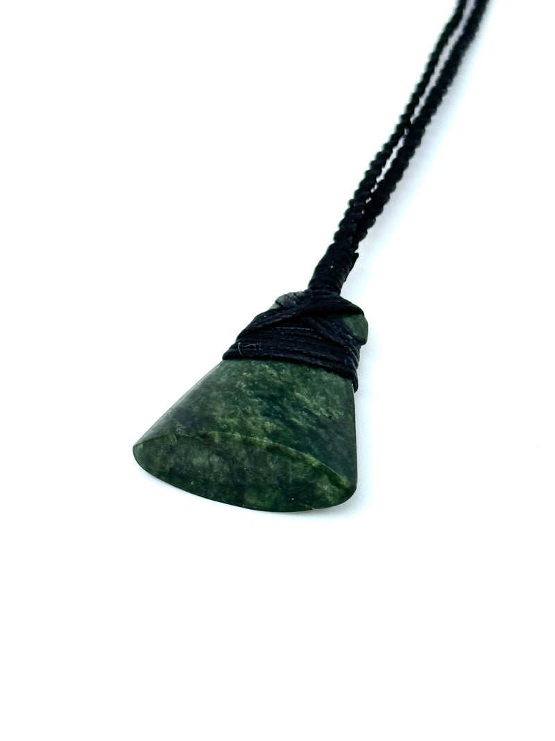 Sands Carving - Toki Pounamu Necklace Small #1