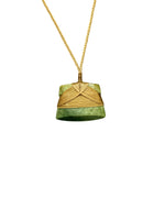 Sands Carving - Toki Pounamu Necklace Medium #3