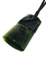 Sands Carving - Toki Pounamu Necklace Medium #4