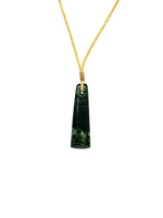 Sands Carving - Toki Pounamu Necklace Medium #2