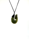 Sands Carving - Matau Pounamu Necklace #3