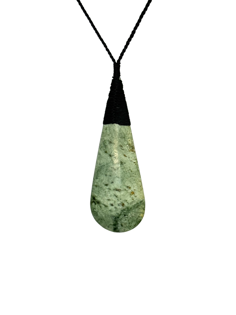 Sands Carving - Roimata Pounamu Large Necklace