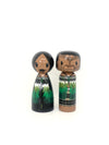 Wooden Dolls - Koro and Kuia