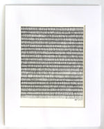 Marise Rarere - Woven works expressed in drawings #5 (ORIGINAL PRINT ONLY)