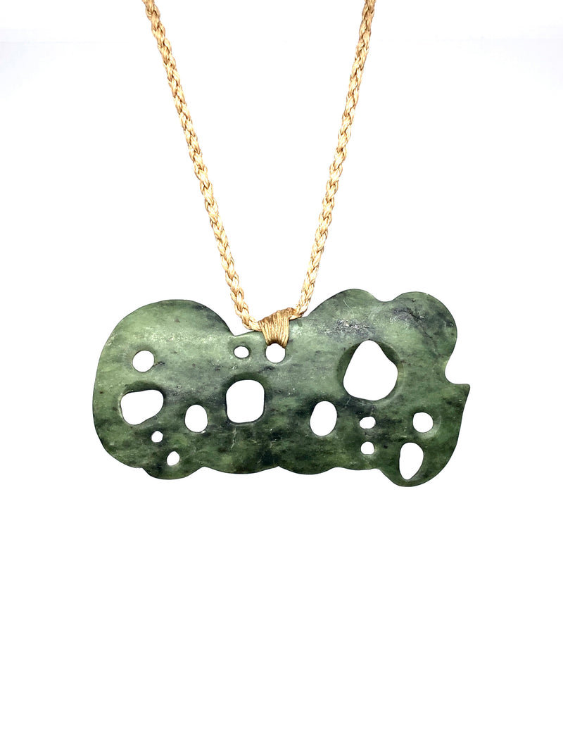 Sands Carving - Large Manaia Pounamu Necklace