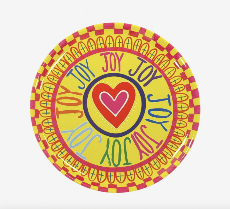 Lissy and Rudi Melamine TRAY Joy