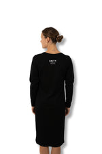 Māori Mermaid - Hongi Long Sleeve Dress / Women's