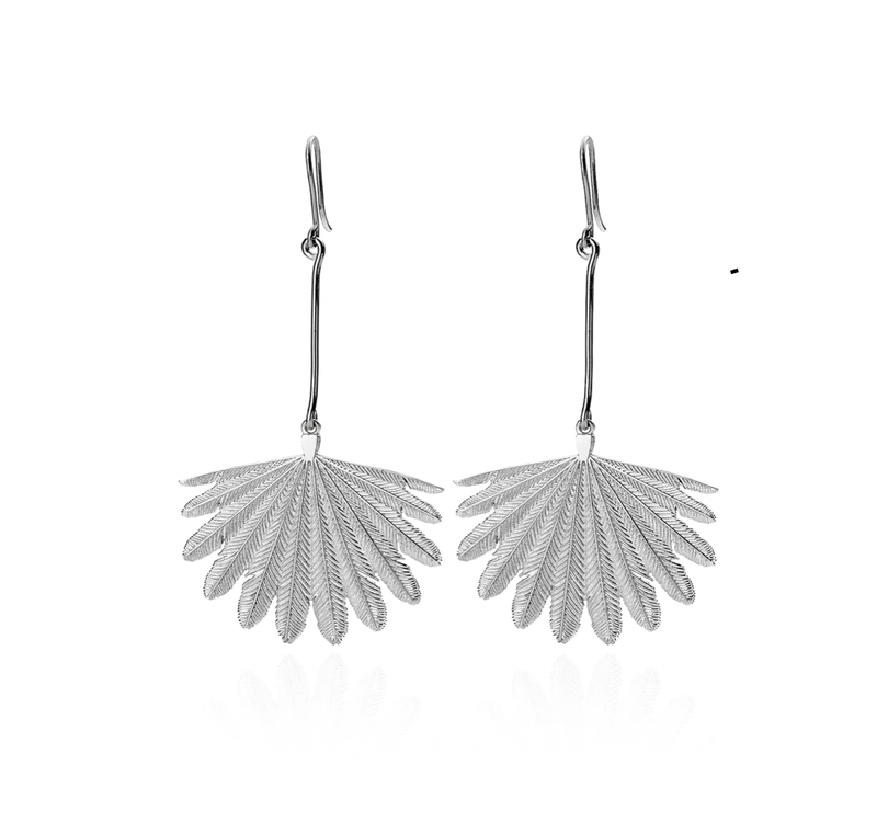 Boh Runga - Fantail Earrings